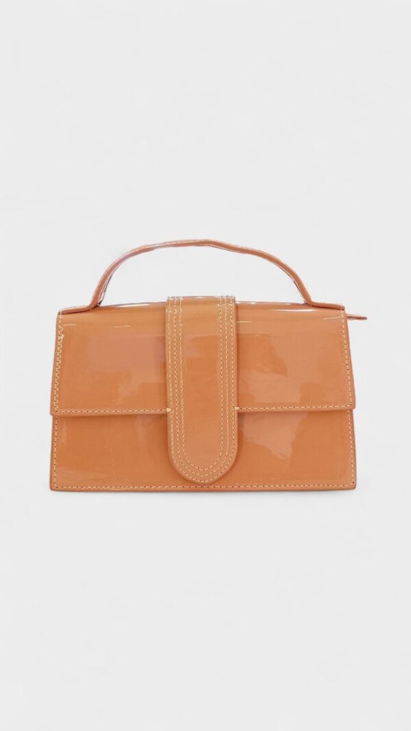 Bolso solapa charol - Imagen 6
