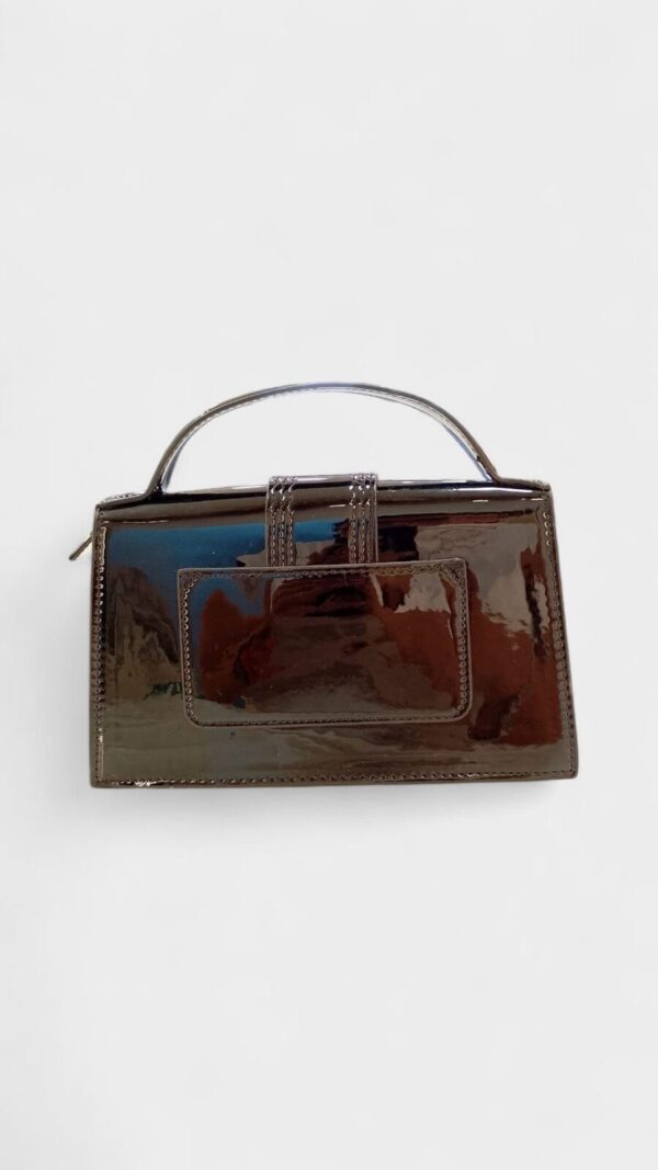 Bolso solapa charol - Imagen 3