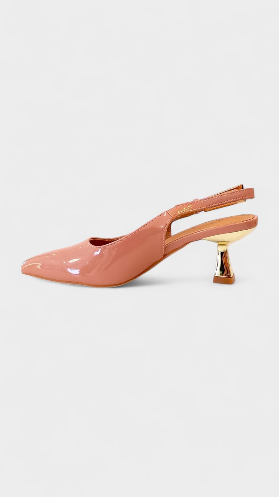 Tacon mini brillante nude