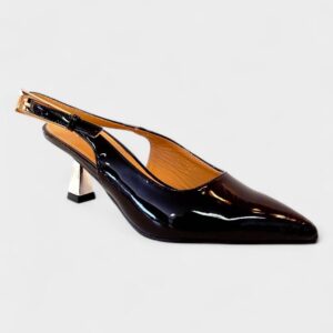 Tacon mini brillante negro