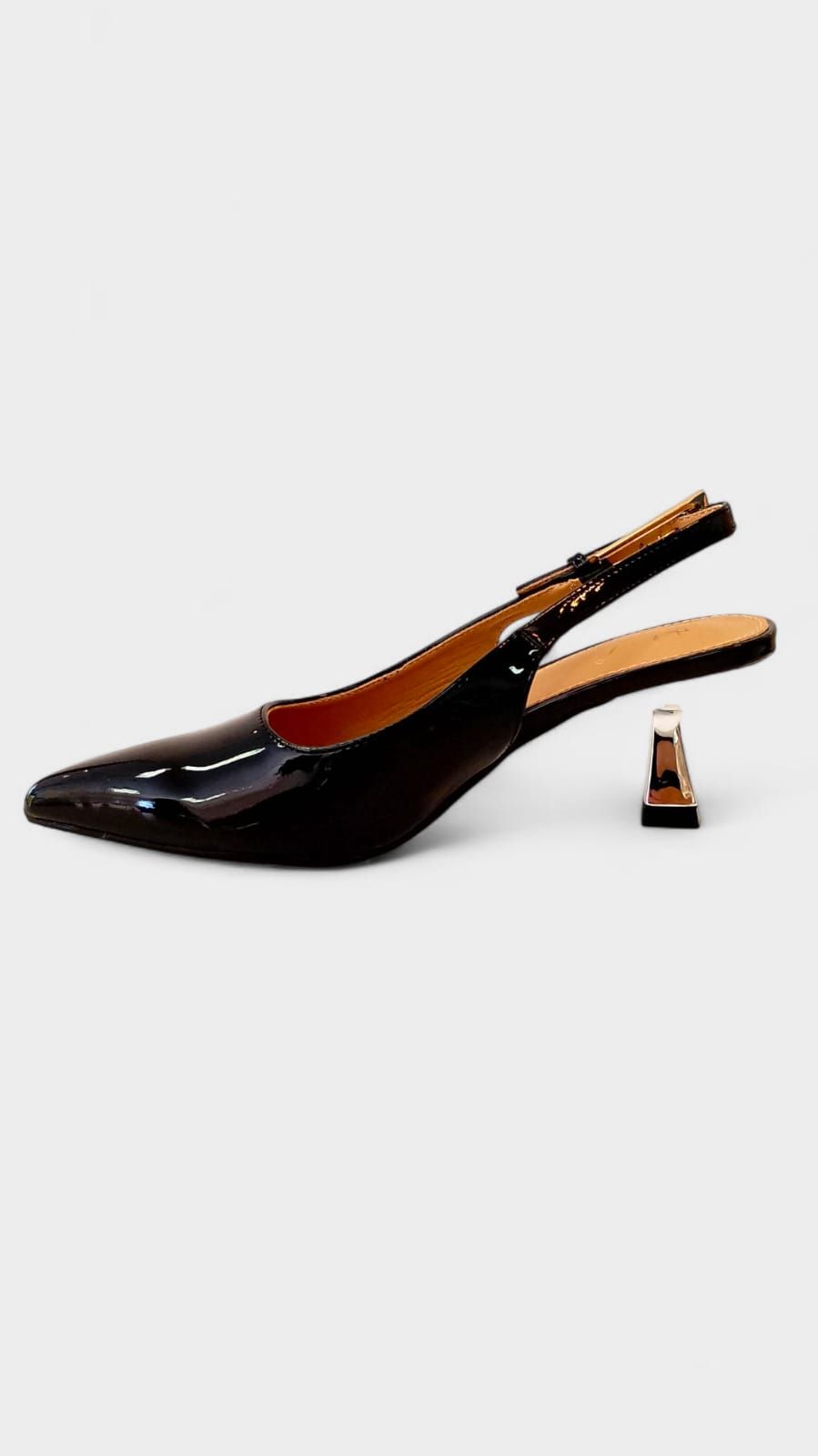 Tacon mini brillante negro