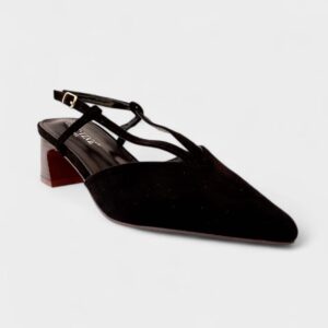 Tacon mini tiras negro