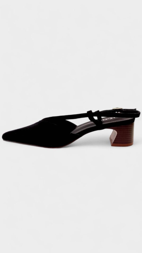 Tacon mini tiras negro