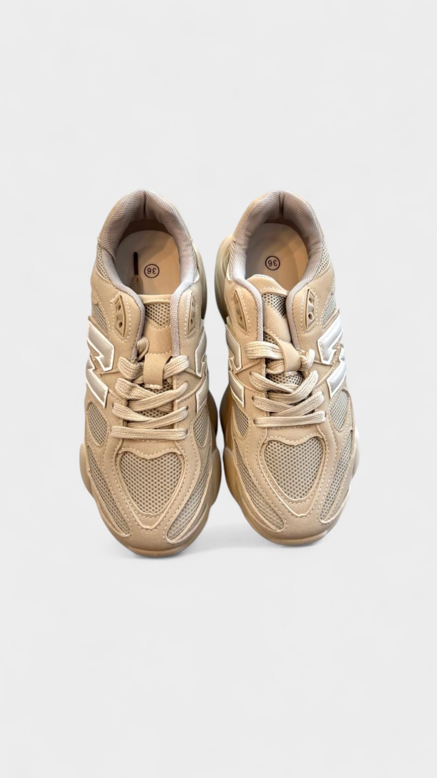 Tenis new balan 9060 beige - Imagen 4