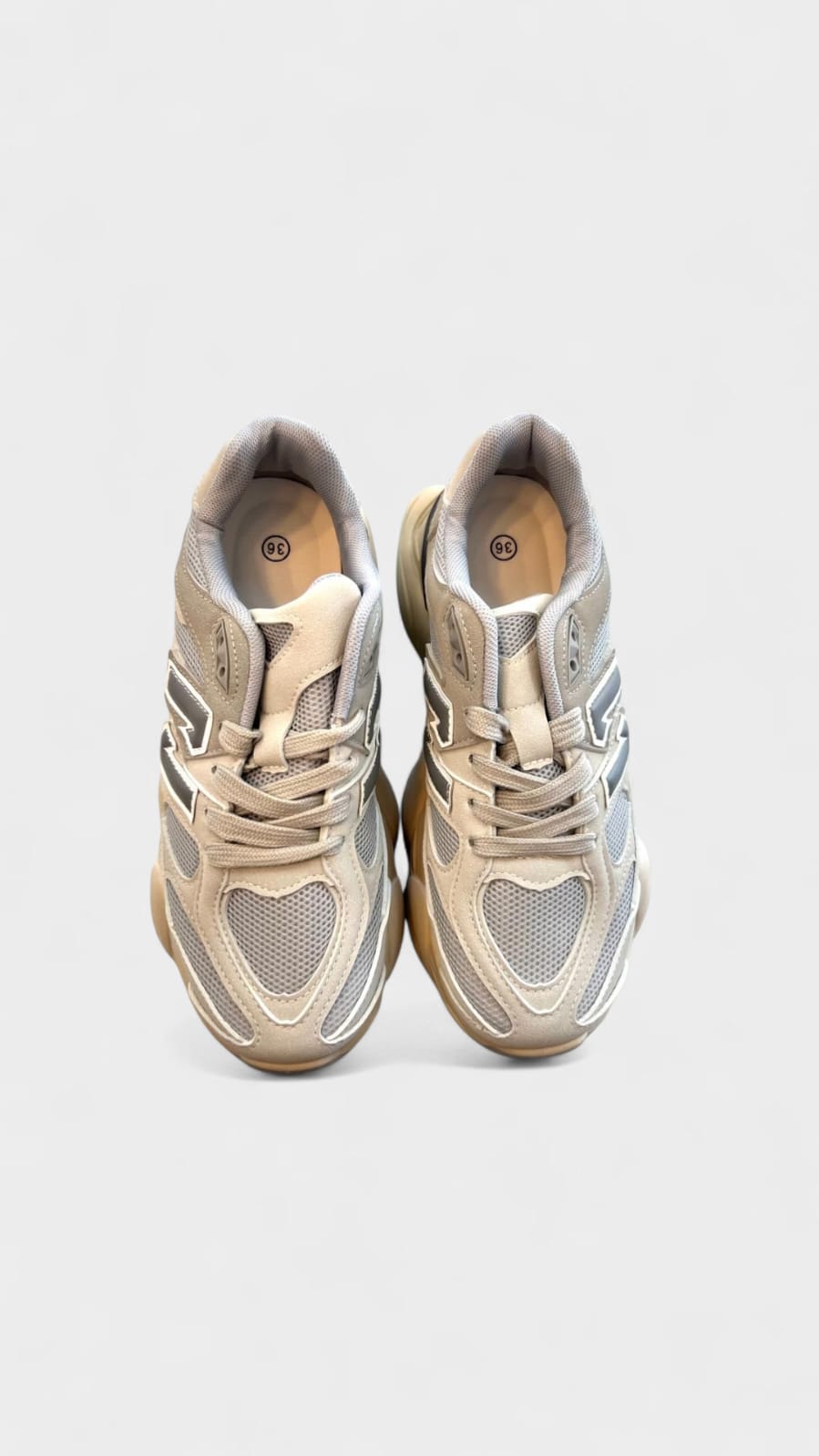 Tenis new balan 9060 gris - Imagen 3