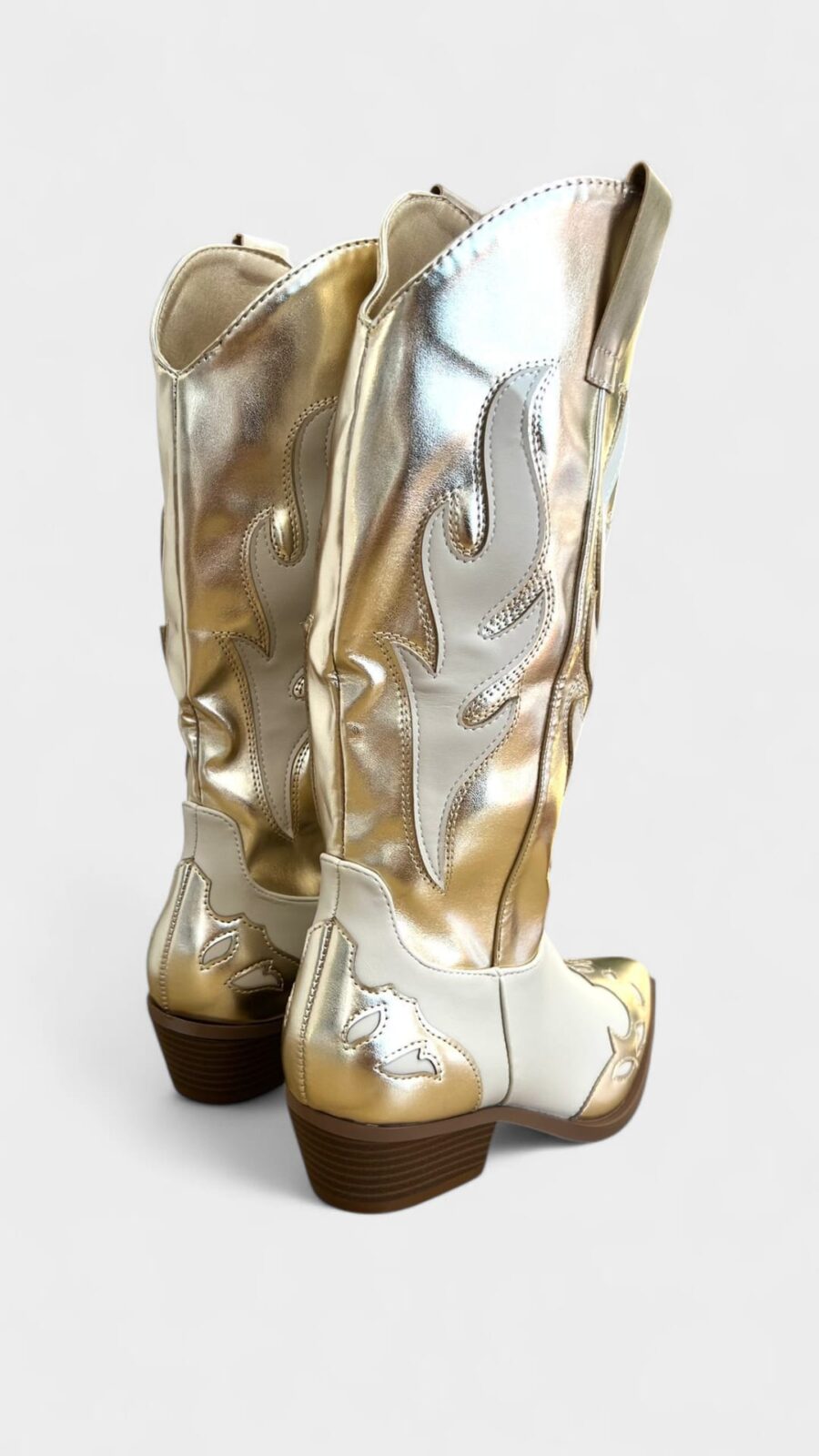 Bota cowboy bicolor festival - Imagen 3